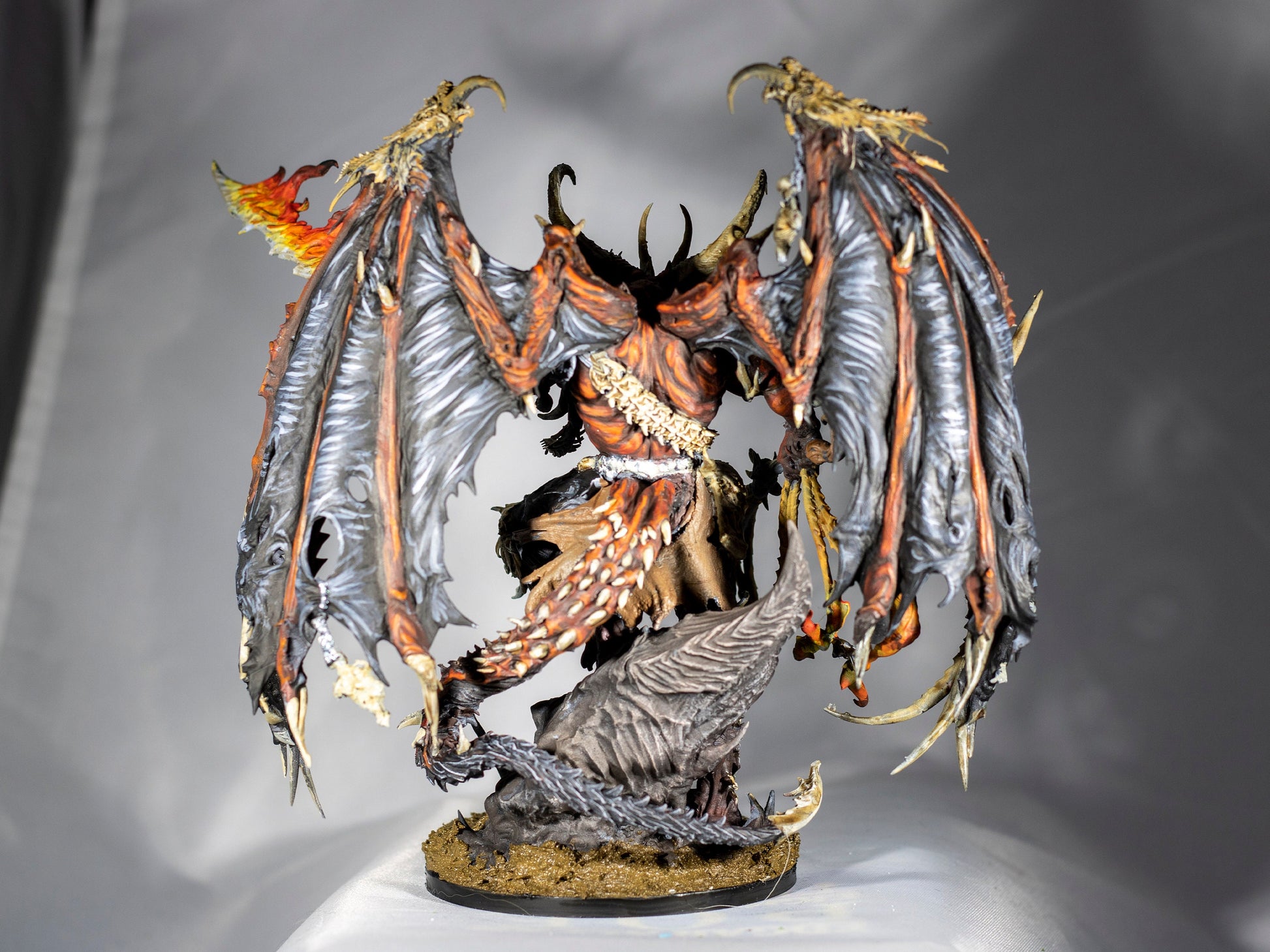 Armaros, Chaos Incarnate - Archvillain Games Printed Miniature | Dungeons & Dragons | Pathfinder | Tabletop