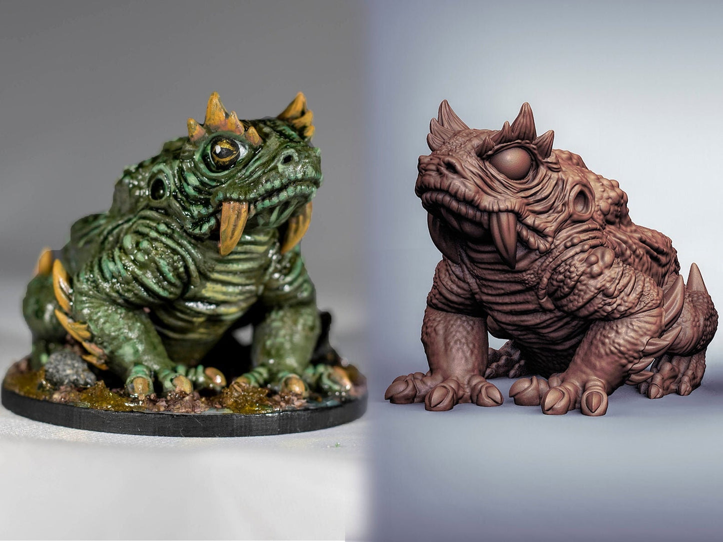 Boggard Bundle - Duncan Shadow Printed Miniature | Dungeons & Dragons | Pathfinder | Tabletop