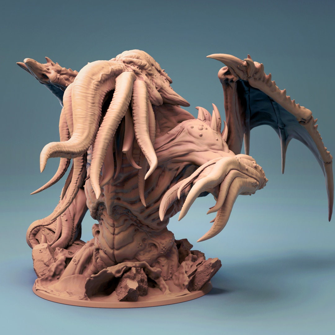 Cthulhu - Lord of the Print Miniature | Dungeons & Dragons | Pathfinder | Tabletop