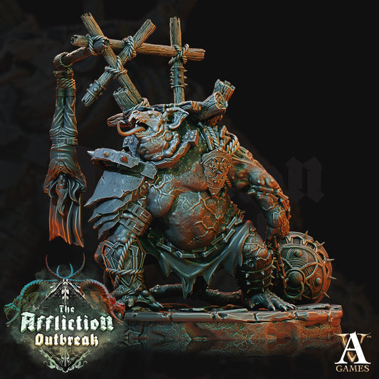 Rat Gallows - Archvillain Games Printed Miniature | Dungeons & Dragons | Pathfinder | Tabletop