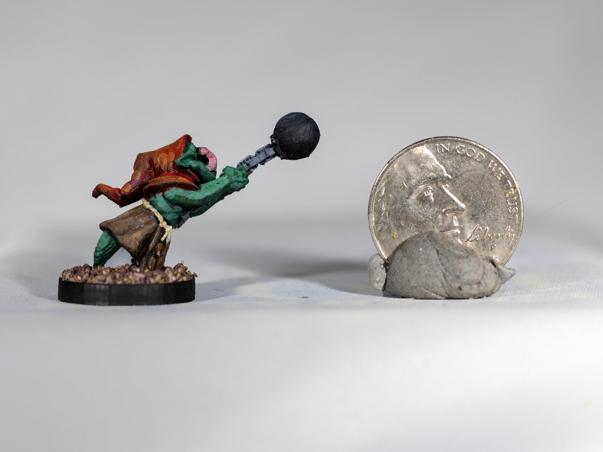 Goblins with Ball and Chain - 3 Duncan Shadow Printed Miniatures | Dungeons & Dragons | Pathfinder | Tabletop