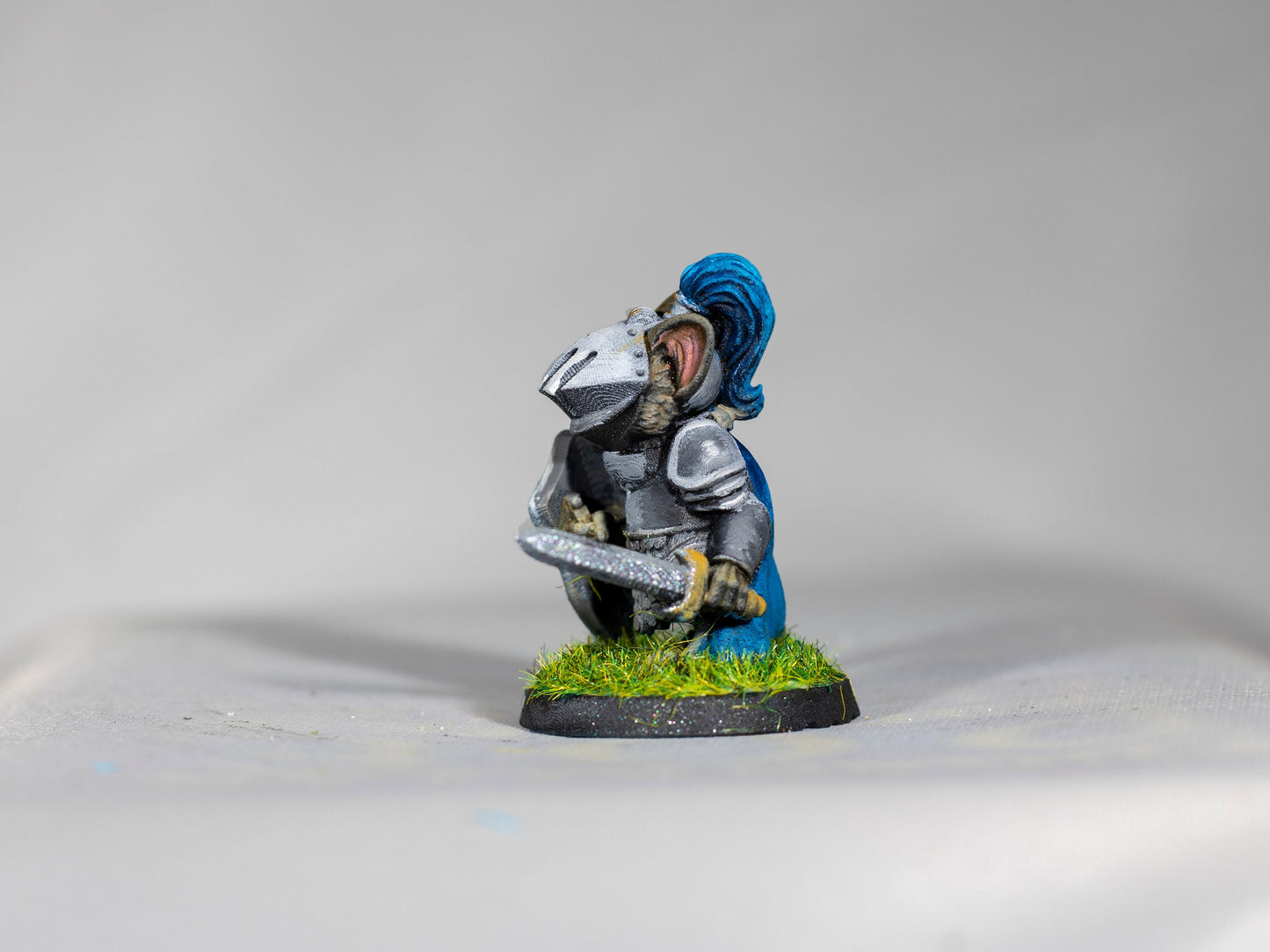 Mousling Knight - Duncan Shadow Printed Miniature | Dungeons & Dragons | Pathfinder | Tabletop