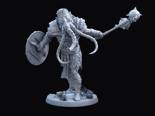 Giant Mammoth - Mini Monster Mayhem Printed Miniature | Dungeons & Dragons | Pathfinder | Tabletop