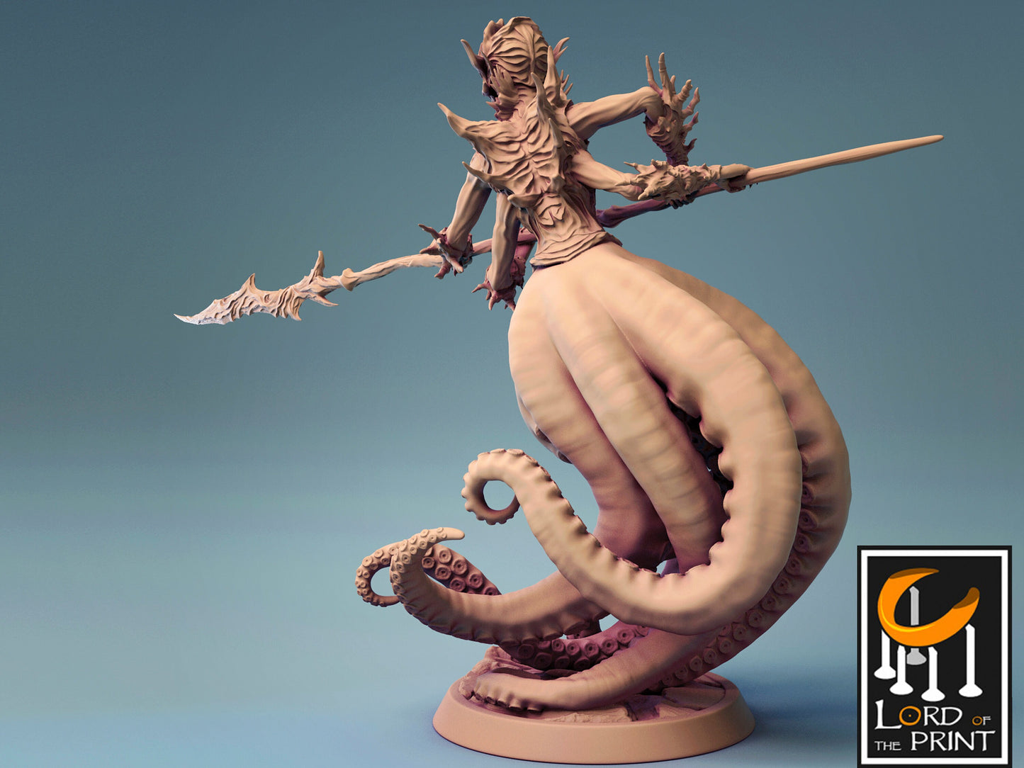 Sea Guardian - Lord of the Print Miniature | Dungeons & Dragons | Pathfinder | Tabletop