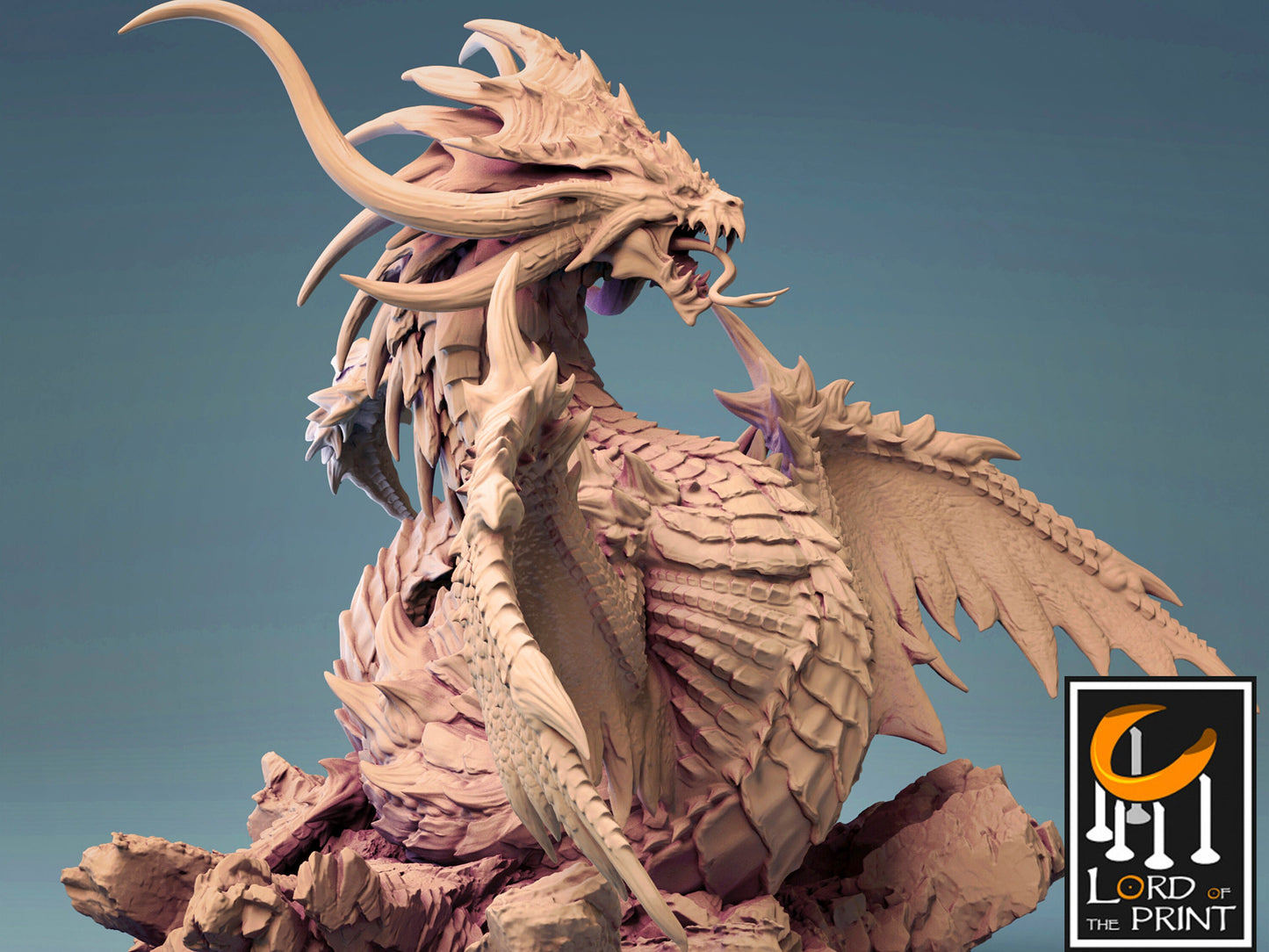 Leviathan - 190mm Lord of the Print Miniature | Dungeons & Dragons | Pathfinder | Tabletop