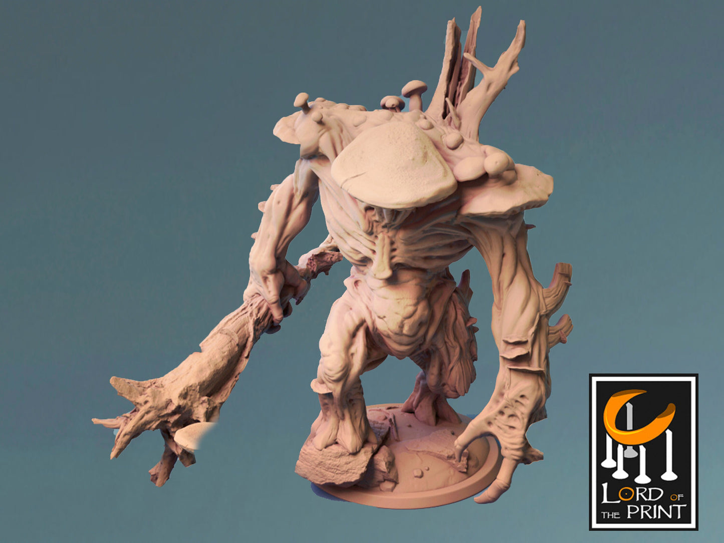 Myconid Brute Painted Model 100mm - Lord of the Print Miniature | Dungeons & Dragons | Pathfinder | Tabletop