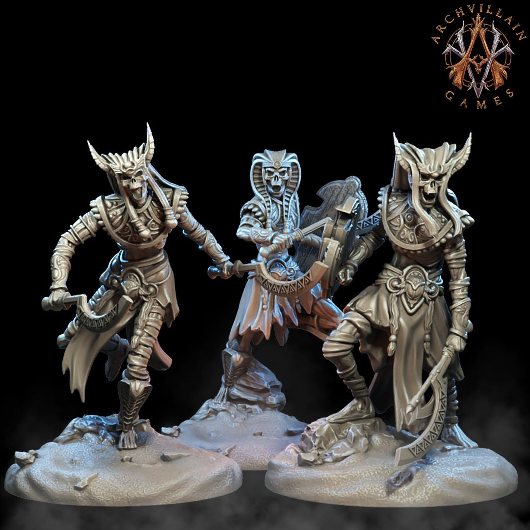 Royal Guard - Archvillain Games Printed Miniature | Dungeons & Dragons | Pathfinder | Tabletop