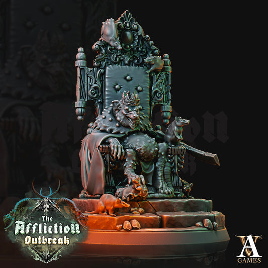 The Rat King - Archvillain Games Printed Miniature | Dungeons & Dragons | Pathfinder | Tabletop