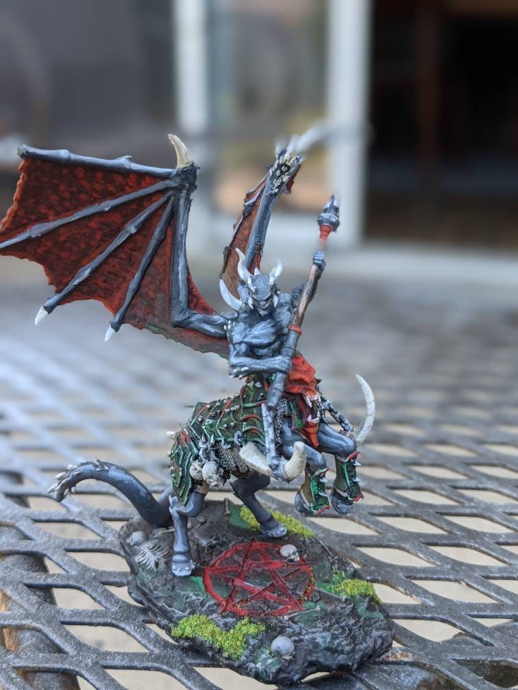 Decataurs, Centaur Demon - Archvillain Games Printed Miniature | Dungeons & Dragons | Pathfinder | Tabletop