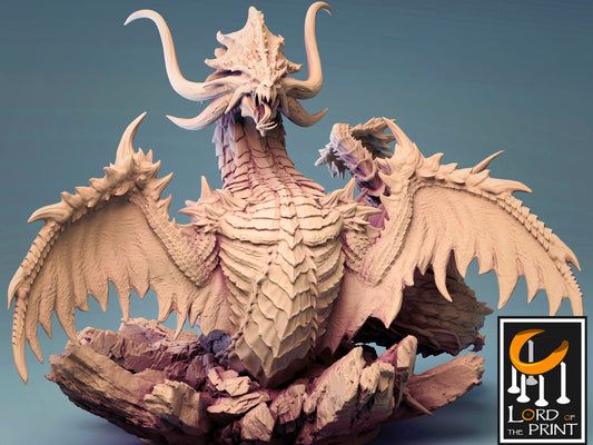 Leviathan - 190mm Lord of the Print Miniature | Dungeons & Dragons | Pathfinder | Tabletop