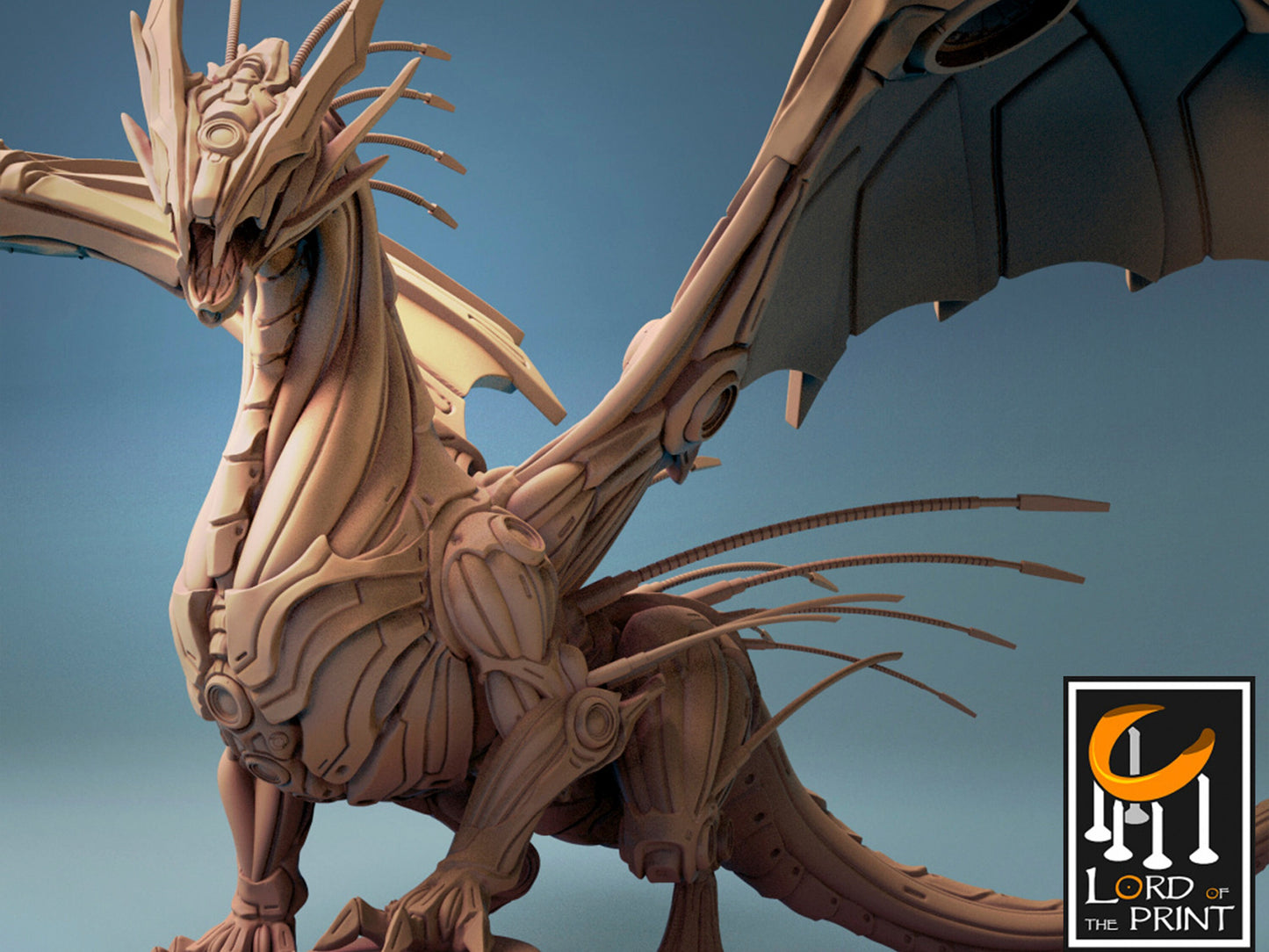 Dragon Construct - Lord of the Print Miniature | Dungeons & Dragons | Pathfinder | Tabletop