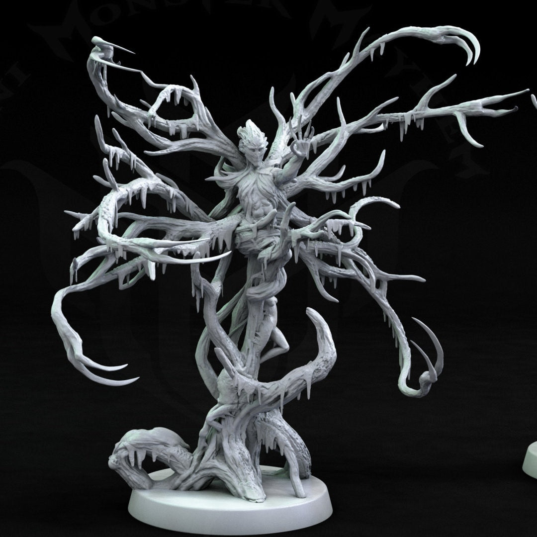 Dryad Guardian - Mini Monster Mayhem Printed Miniature | Dungeons & Dragons | Pathfinder | Tabletop