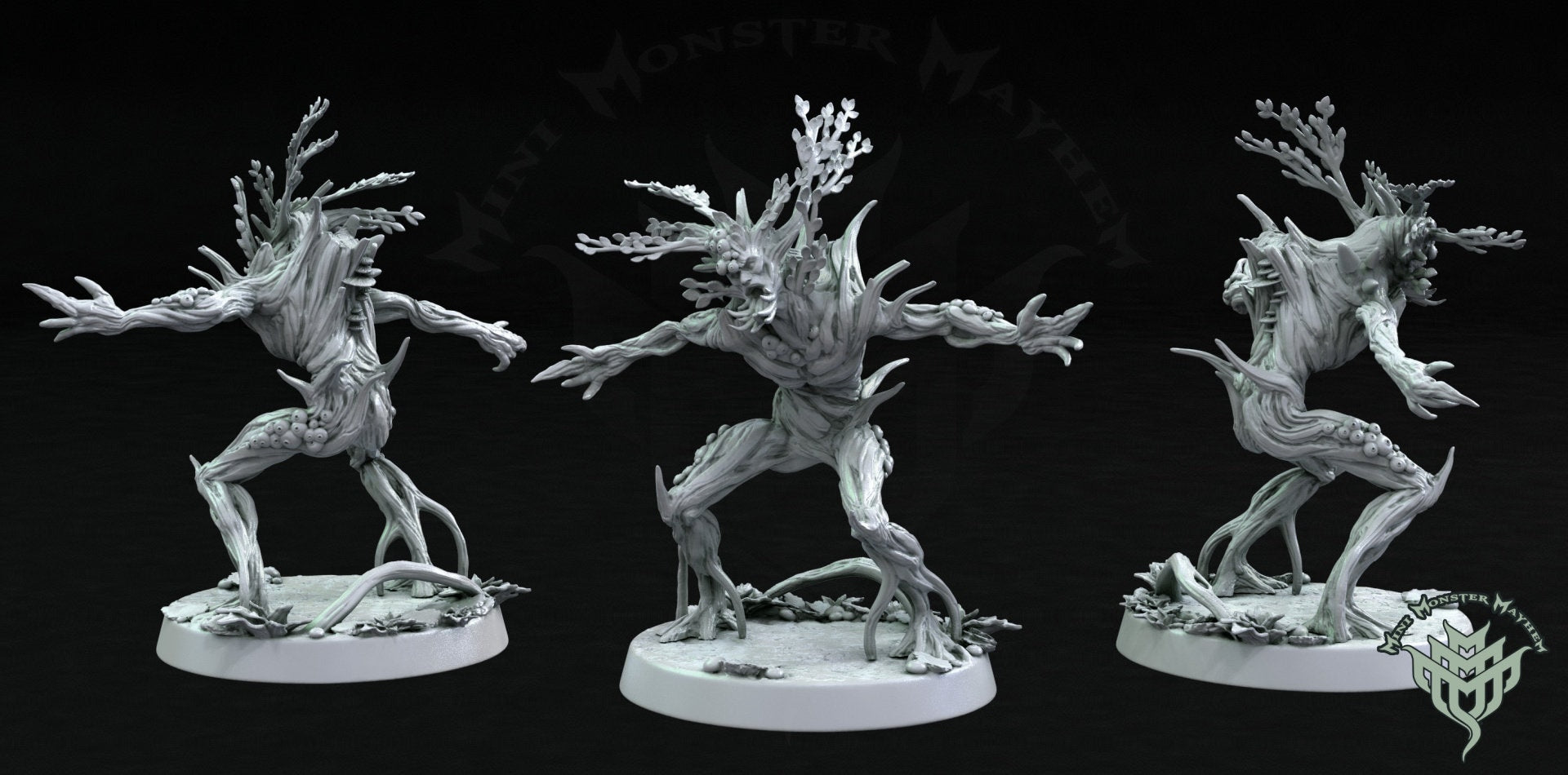 Twig Blight Bundle - 5 Mini Monster Mayhem Printed Miniatures | Dungeons & Dragons | Pathfinder | Tabletop