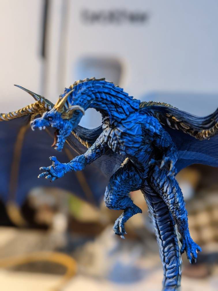 Painted Dragon Model - Neverishka, Spawn of Ethrazek - Archvillain Games Printed Miniature | Dungeons & Dragons | Pathfinder | Tabletop