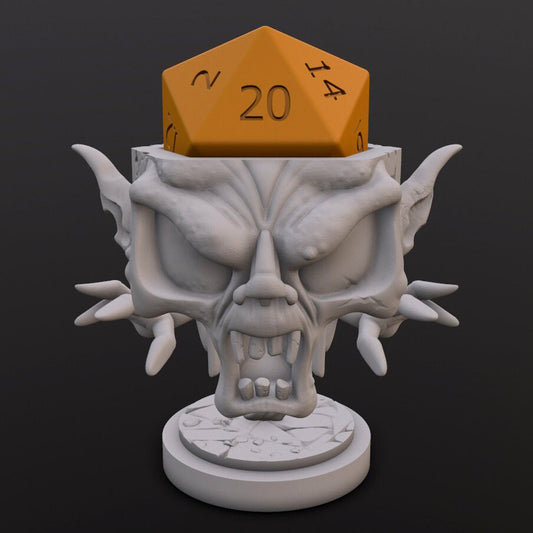 Dice Head - Specter - Dice Heads Printed Miniatures | Dungeons & Dragons | Pathfinder | Tabletop