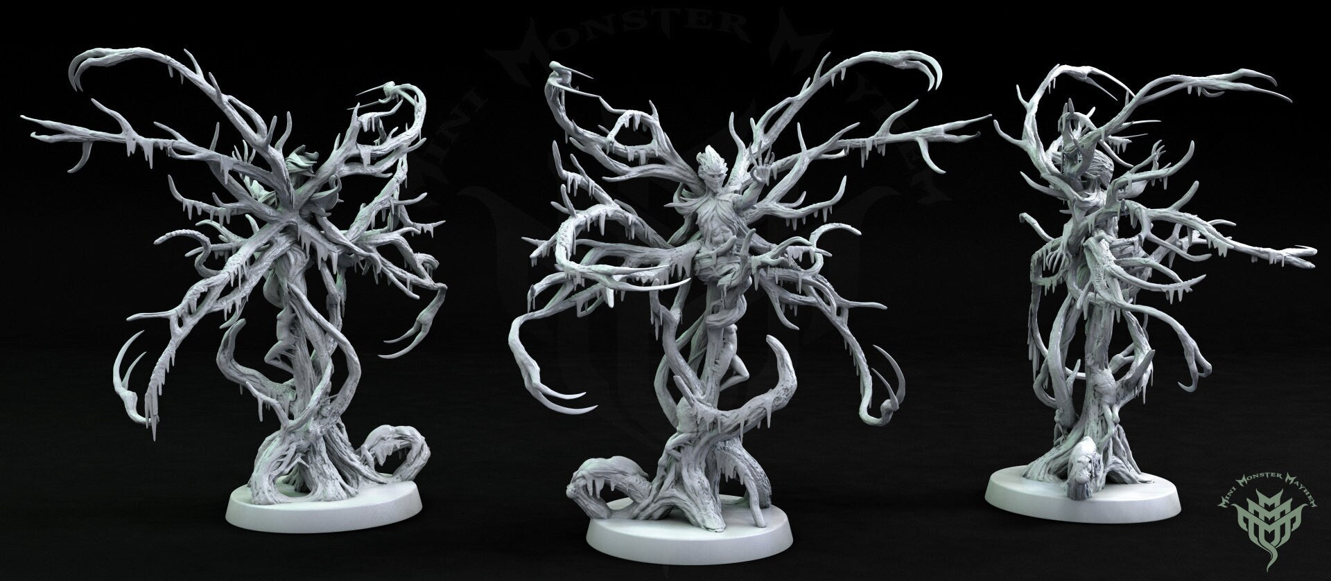 Dryad Guardian - Mini Monster Mayhem Printed Miniature | Dungeons & Dragons | Pathfinder | Tabletop