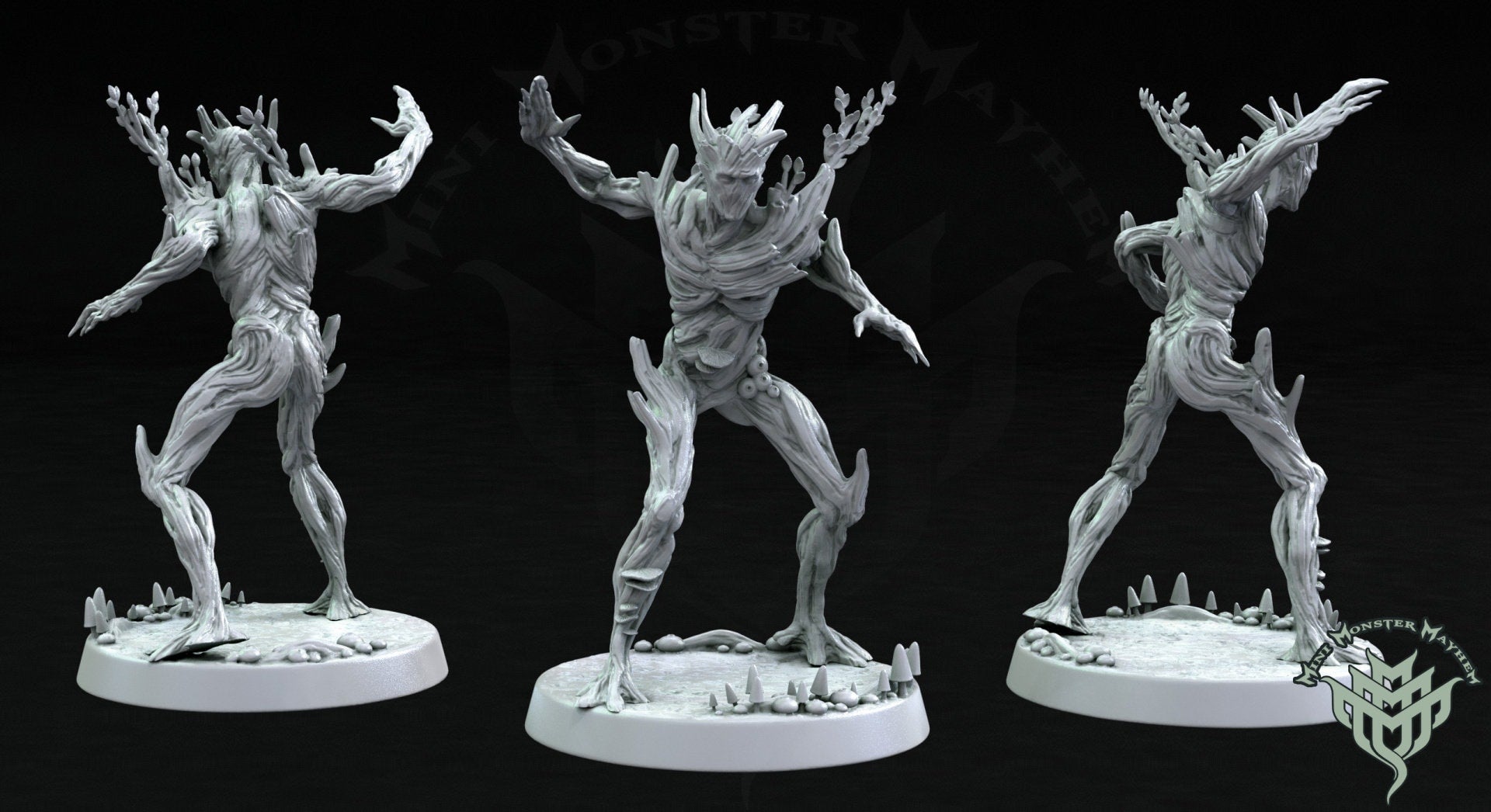 Twig Blight Bundle - 5 Mini Monster Mayhem Printed Miniatures | Dungeons & Dragons | Pathfinder | Tabletop