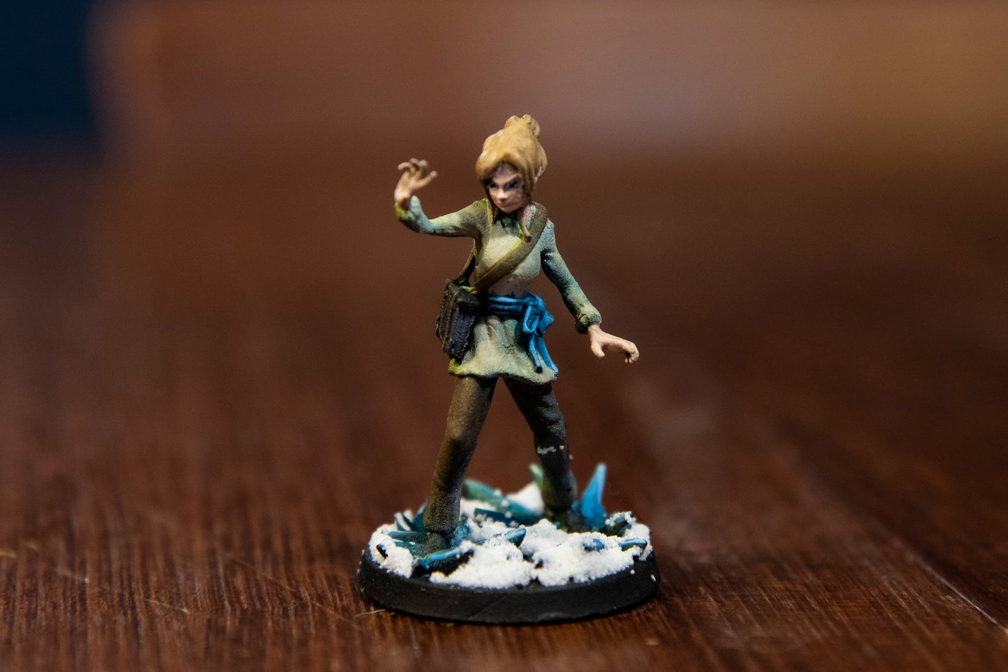 Crystal Wizard - Cast n Play Printed Miniature | Dungeons & Dragons | Pathfinder | Tabletop