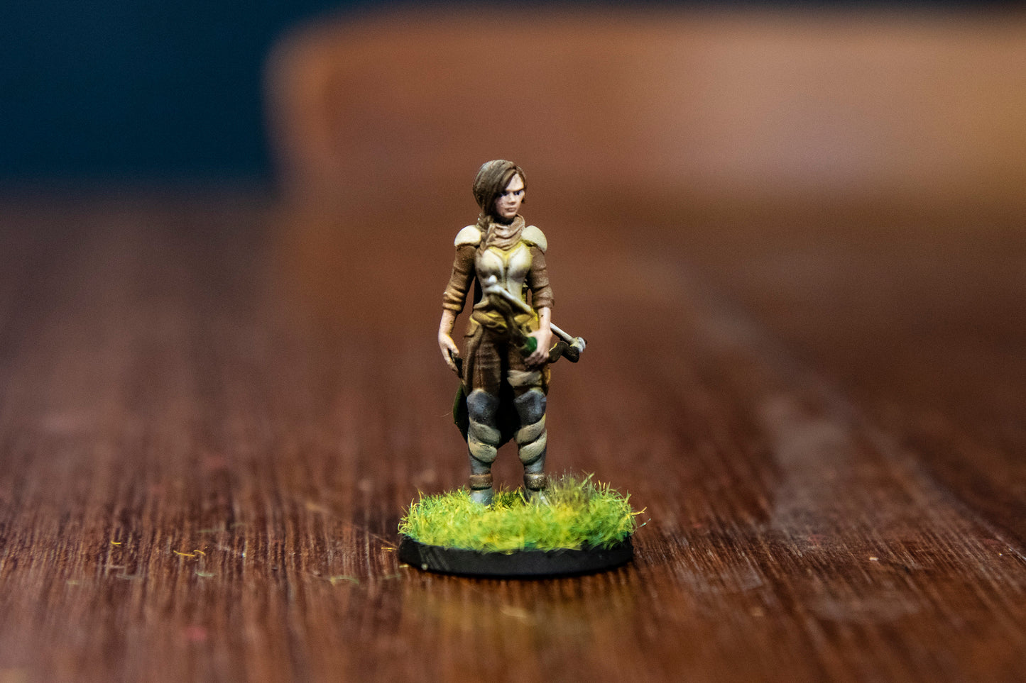 Half-Elf Ranger - Cast n Play Printed Miniature | Dungeons & Dragons | Pathfinder | Tabletop