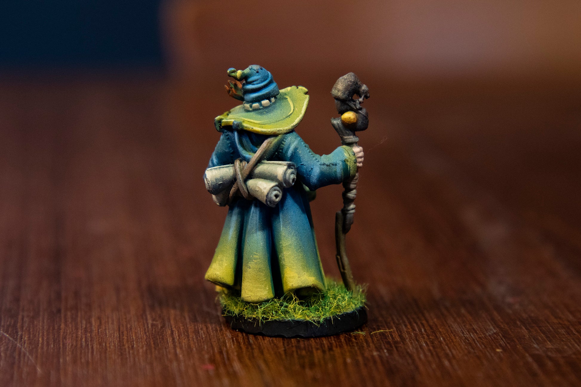 Wizard Hero - Cast n Play Printed Miniature | Dungeons & Dragons | Pathfinder | Tabletop