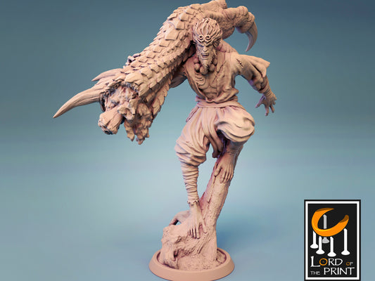 Wukong Dragon Slayer - Lord of the Print Miniature | Dungeons & Dragons | Pathfinder | Tabletop