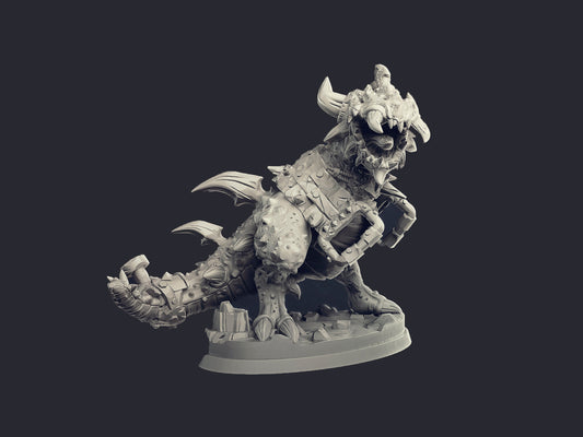 Nuggut, Goblin's Familiar - Cast n Play Printed Miniature | Dungeons & Dragons | Pathfinder | Tabletop