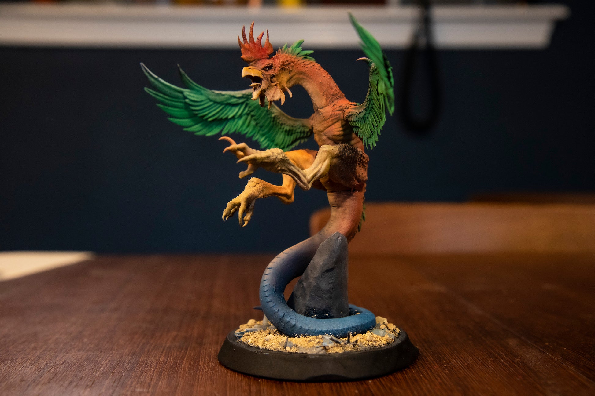 Dragon Chicken - Lord of the Print Miniature | Dungeons & Dragons | Pathfinder | Tabletop