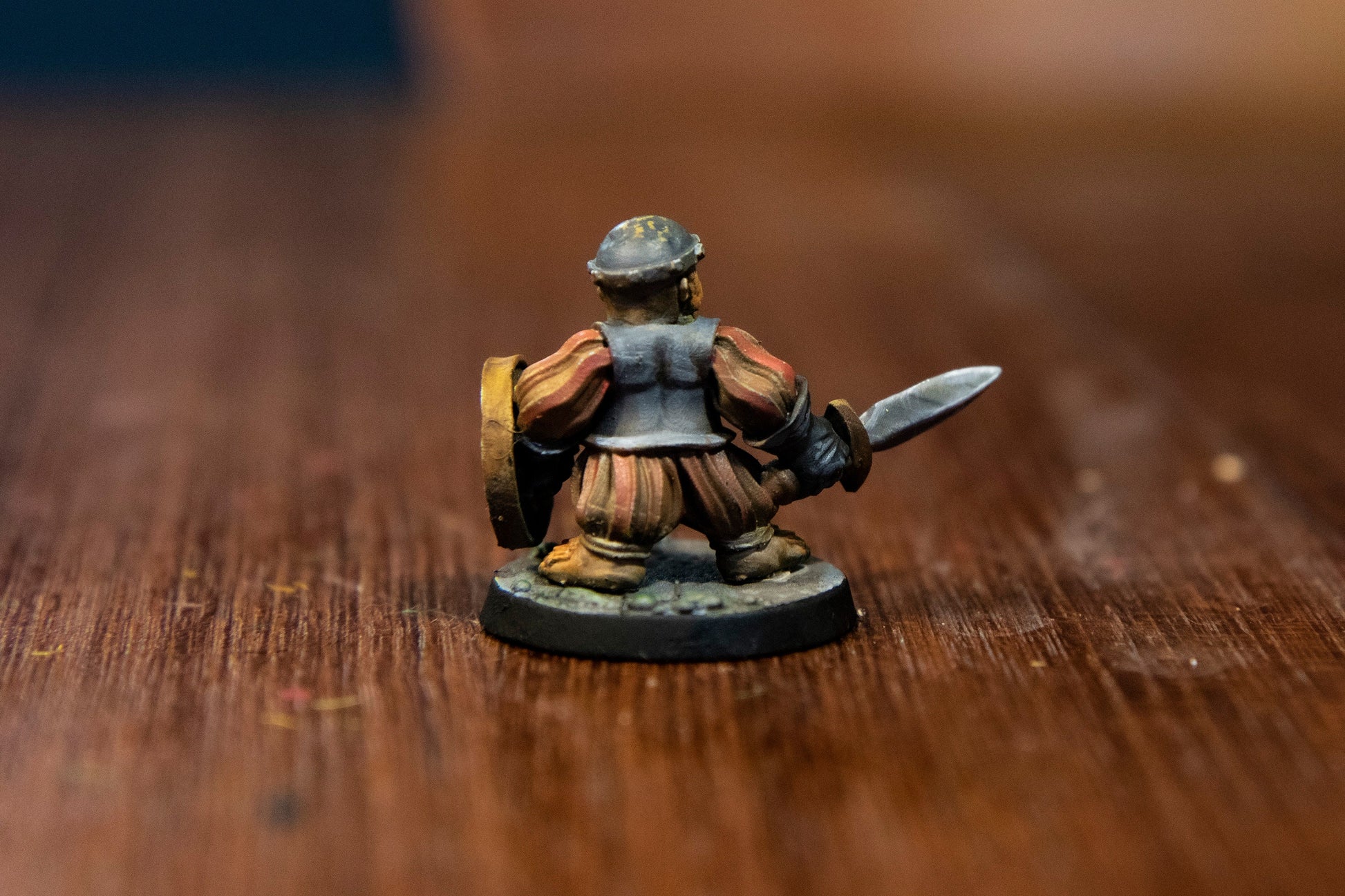 Halfling with Axe - Duncan Shadow Printed Miniature | Dungeons & Dragons | Pathfinder | Tabletop