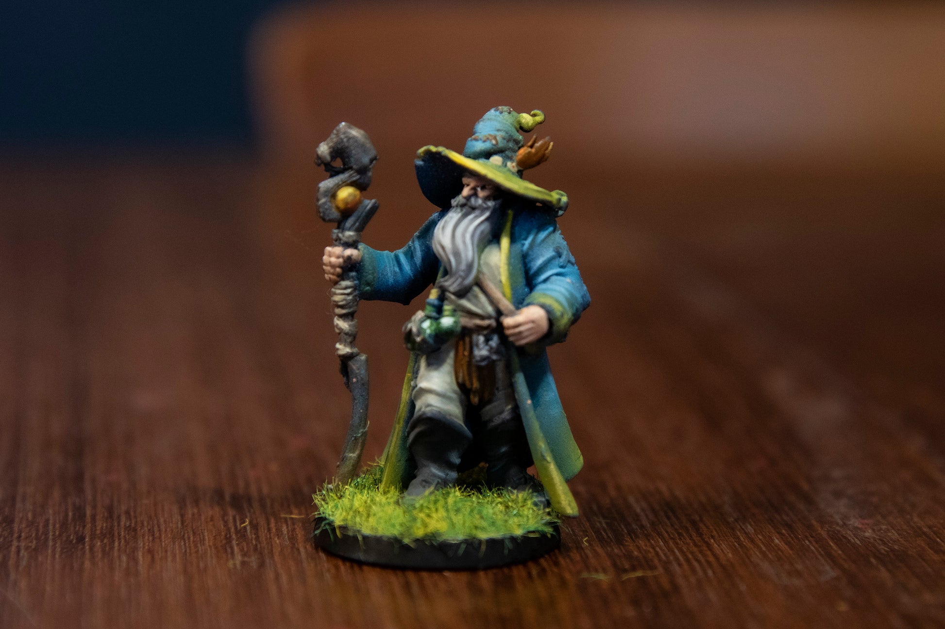 Wizard Hero - Cast n Play Printed Miniature | Dungeons & Dragons | Pathfinder | Tabletop