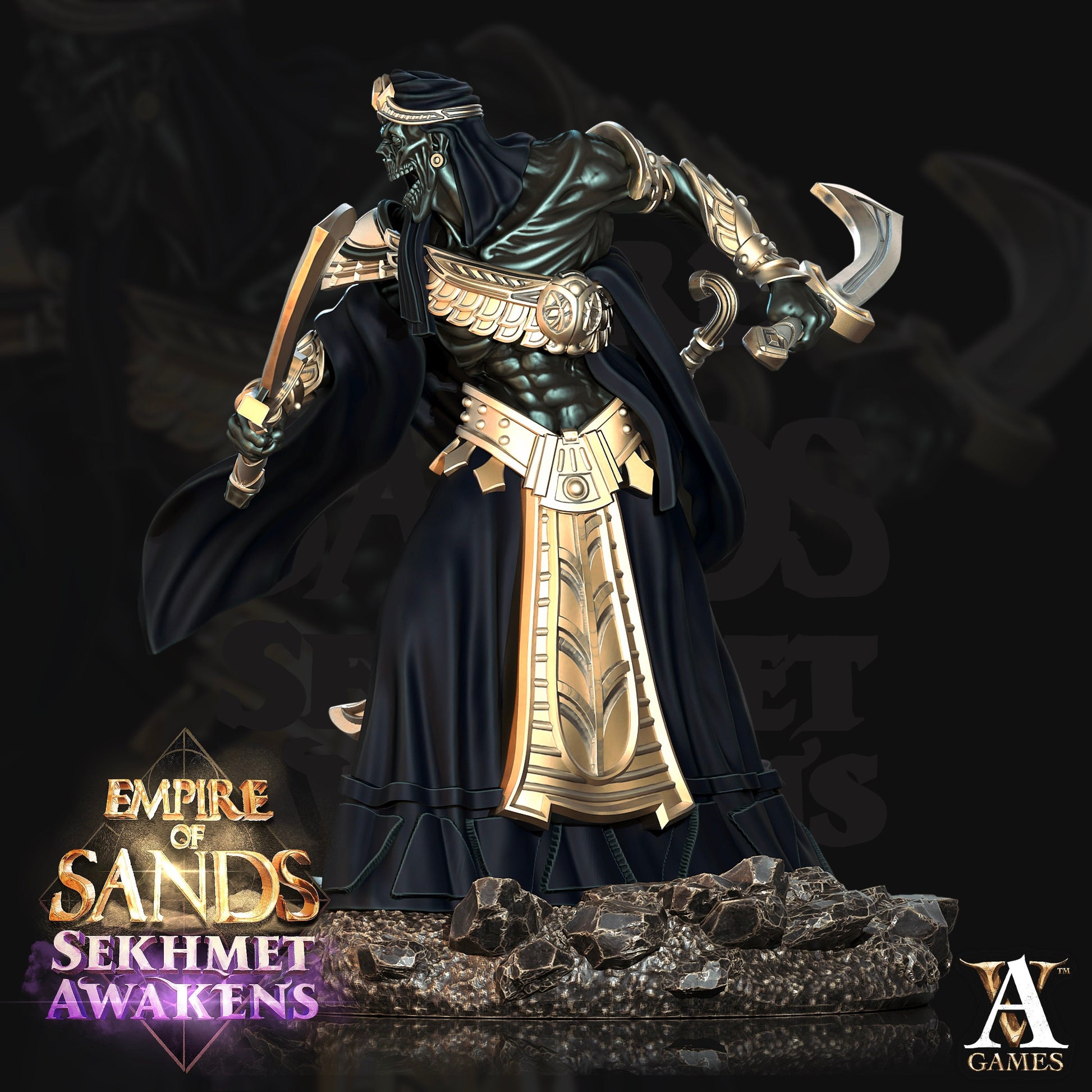 Sandmancer Aristocrats Bundle - 4 Archvillain Games Printed Miniatures | Dungeons & Dragons | Pathfinder | Tabletop