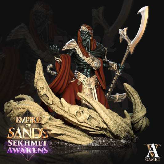 Sandmancer Aristocrat - Archvillain Games Printed Miniature | Dungeons & Dragons | Pathfinder | Tabletop