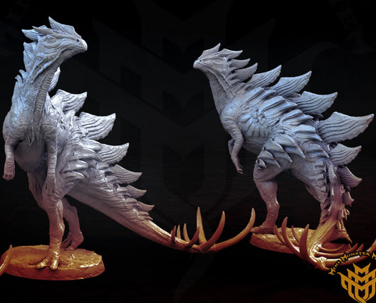 Stegosaurus - Mini Monster Mayhem Printed Miniatures | Dungeons & Dragons | Pathfinder | Tabletop