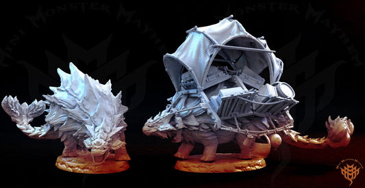 Ankylosaurus - Mini Monster Mayhem Printed Miniature | Dungeons & Dragons | Pathfinder | Tabletop