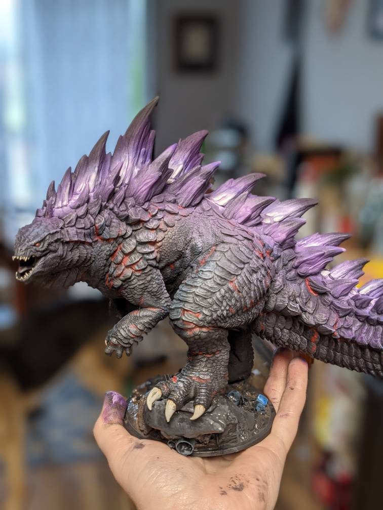 Gojira | Godzilla | Kaiju Monster - Lord of the Print Miniature | Dungeons & Dragons | Pathfinder | Tabletop