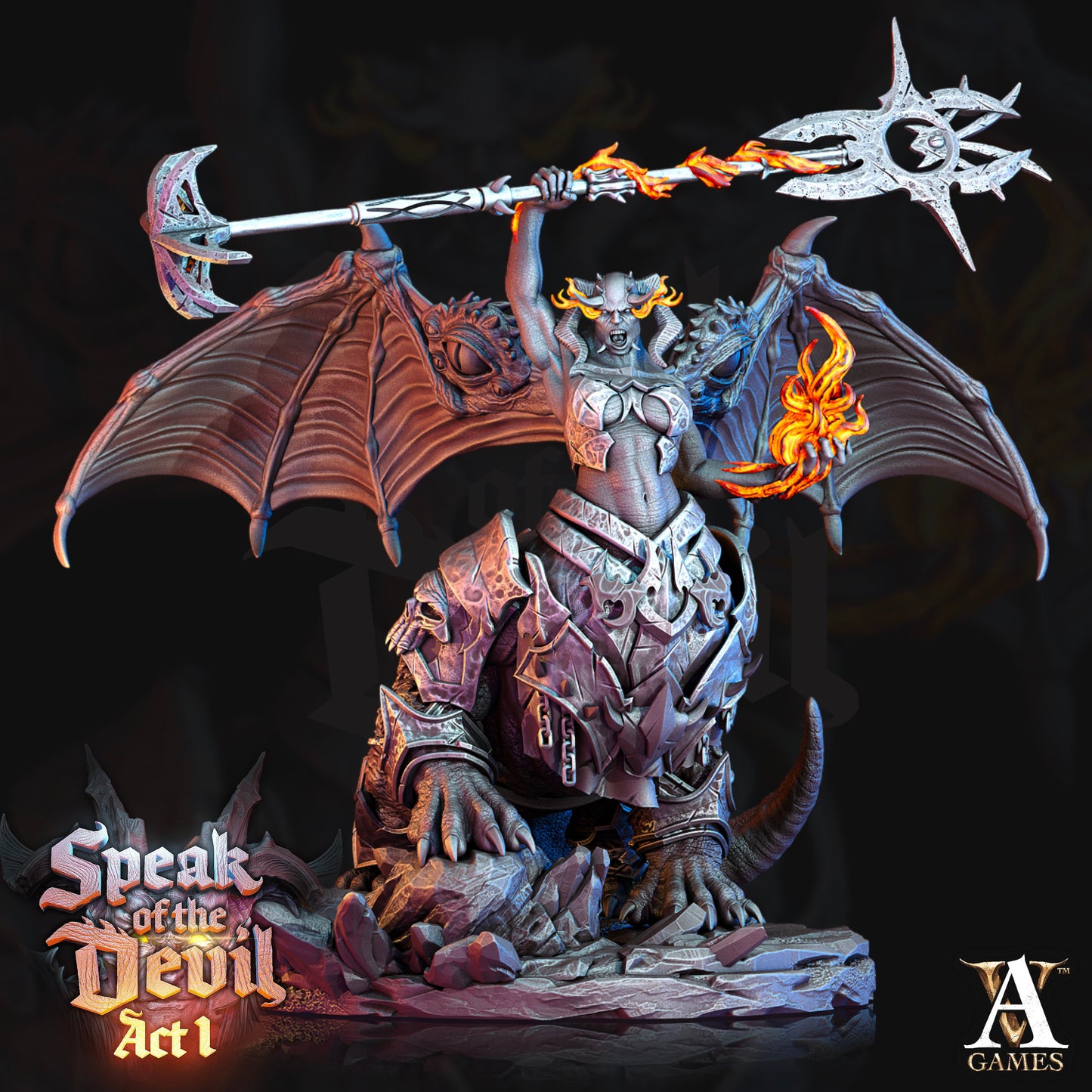 Kartaroth Bundle - 4 Archvillain Games Printed Miniatures | Dungeons & Dragons | Pathfinder | Tabletop