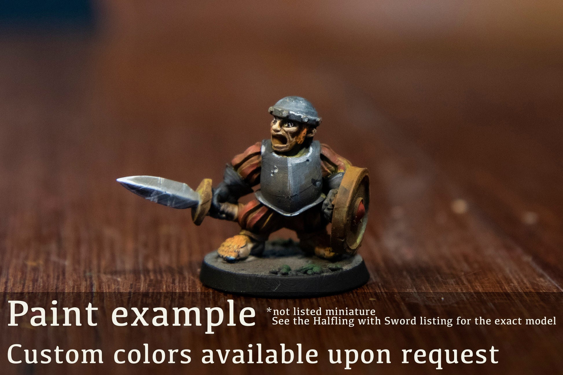 Vridgagg, Bugbear | Goblin Warrior - Cast n Play Printed Miniature | Dungeons & Dragons | Pathfinder | Tabletop