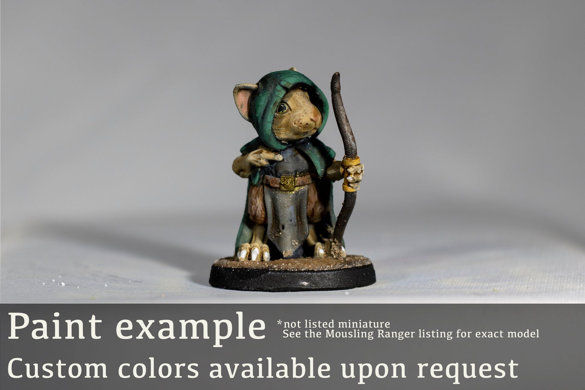 Triton Tribe Leaders Painted Models - 4 Archvillain Games Printed Miniatures | Dungeons & Dragons | Pathfinder | Tabletop