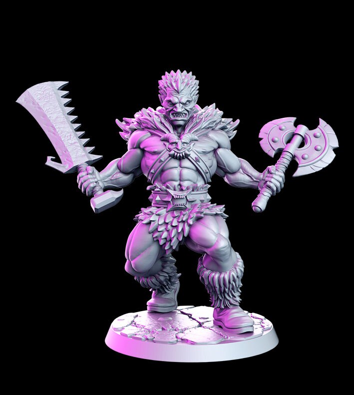 Ikari - RN Estudio Printed Miniature | Dungeons & Dragons | Pathfinder | Tabletop