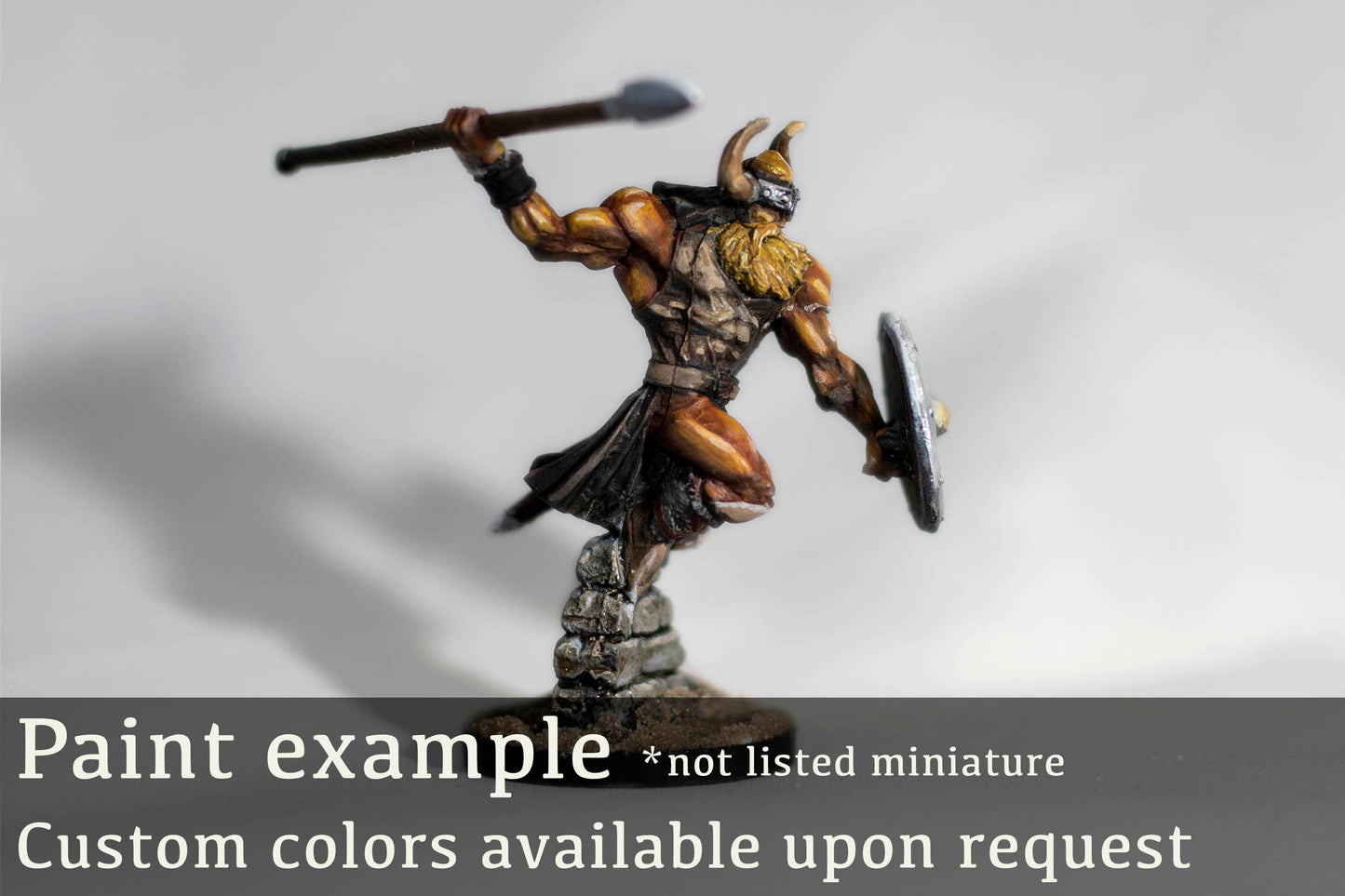 Akna Amak Painted Model - Cast n Play Printed Miniature | Dungeons & Dragons | Pathfinder | Tabletop