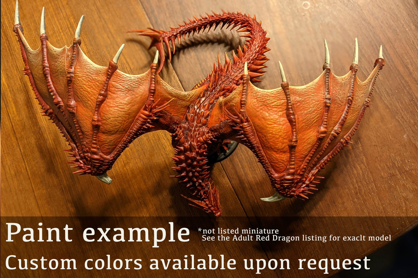 Valarauka, Fire Demon - Mini Monster Mayhem Printed Miniature | Dungeons & Dragons | Pathfinder | Tabletop