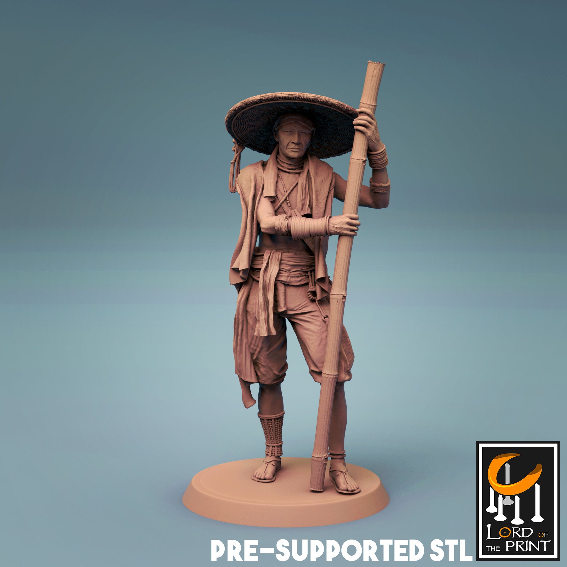 Igorot Elder - Lord of the Print Miniature | Dungeons & Dragons | Pathfinder | Tabletop