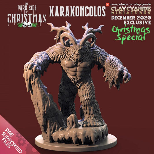 Karakoncolos - Clay Cyanide Printed Miniature | Dungeons & Dragons | Pathfinder | Tabletop
