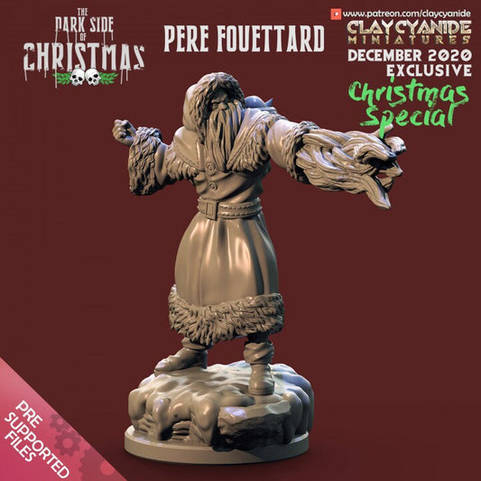 Père Fouettard - Clay Cyanide Printed Miniature | Dungeons & Dragons | Pathfinder | Tabletop