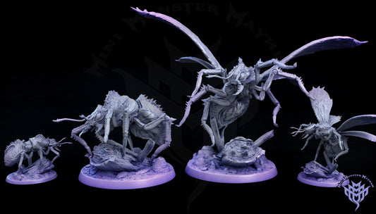 Goliath Ant - Mini Monster Mayhem Printed Miniature | Dungeons & Dragons | Pathfinder | Tabletop