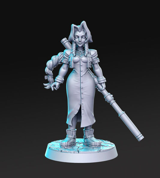 Eria Gettysburgh, JRPG Scholar - RN Estudio Printed Miniature | Dungeons & Dragons | Pathfinder | Tabletop