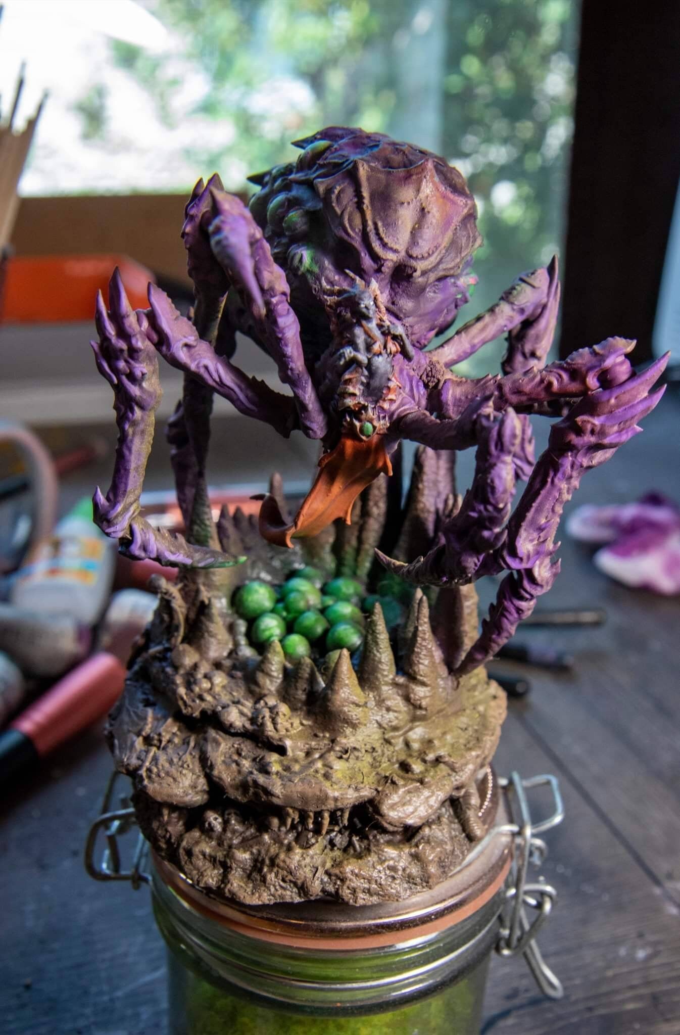 Arachnis Ascended - Archvillain Games Printed Miniature | Dungeons & Dragons | Pathfinder | Tabletop