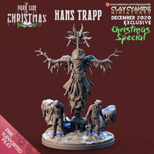 Hans Trapp - Clay Cyanide Printed Miniature | Dungeons & Dragons | Pathfinder | Tabletop