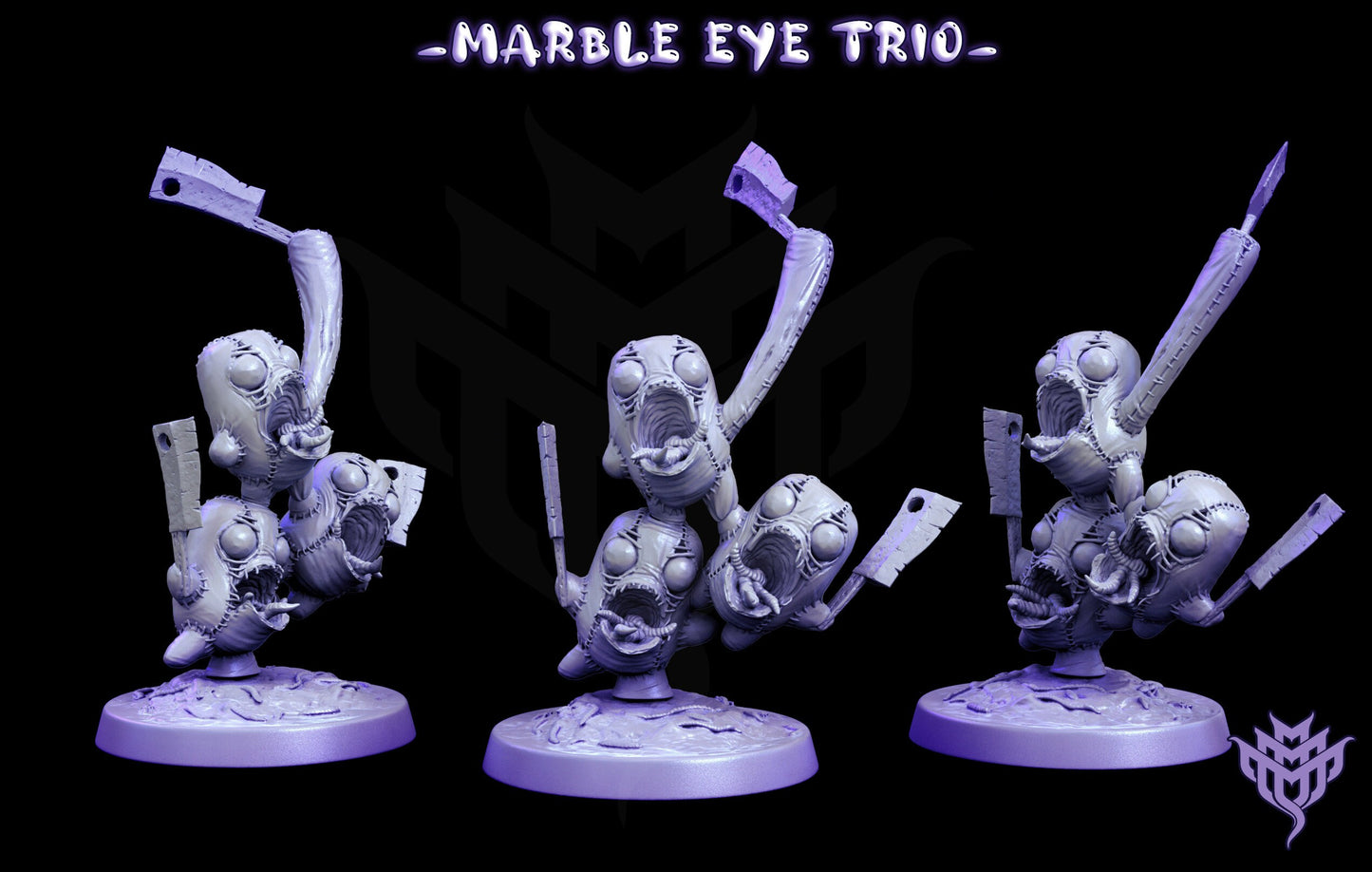 Marble Eye Bundle - Mini Monster Mayhem Printed Miniatures | Dungeons & Dragons | Pathfinder | Tabletop