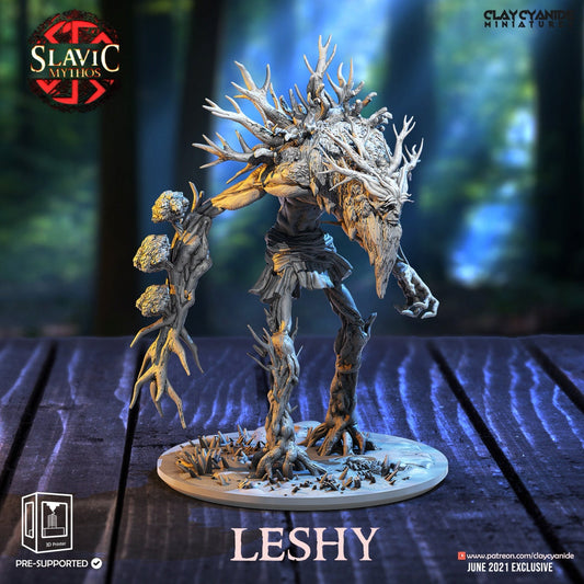 Leshy - Clay Cyanide Printed Miniature | Dungeons & Dragons | Pathfinder | Tabletop