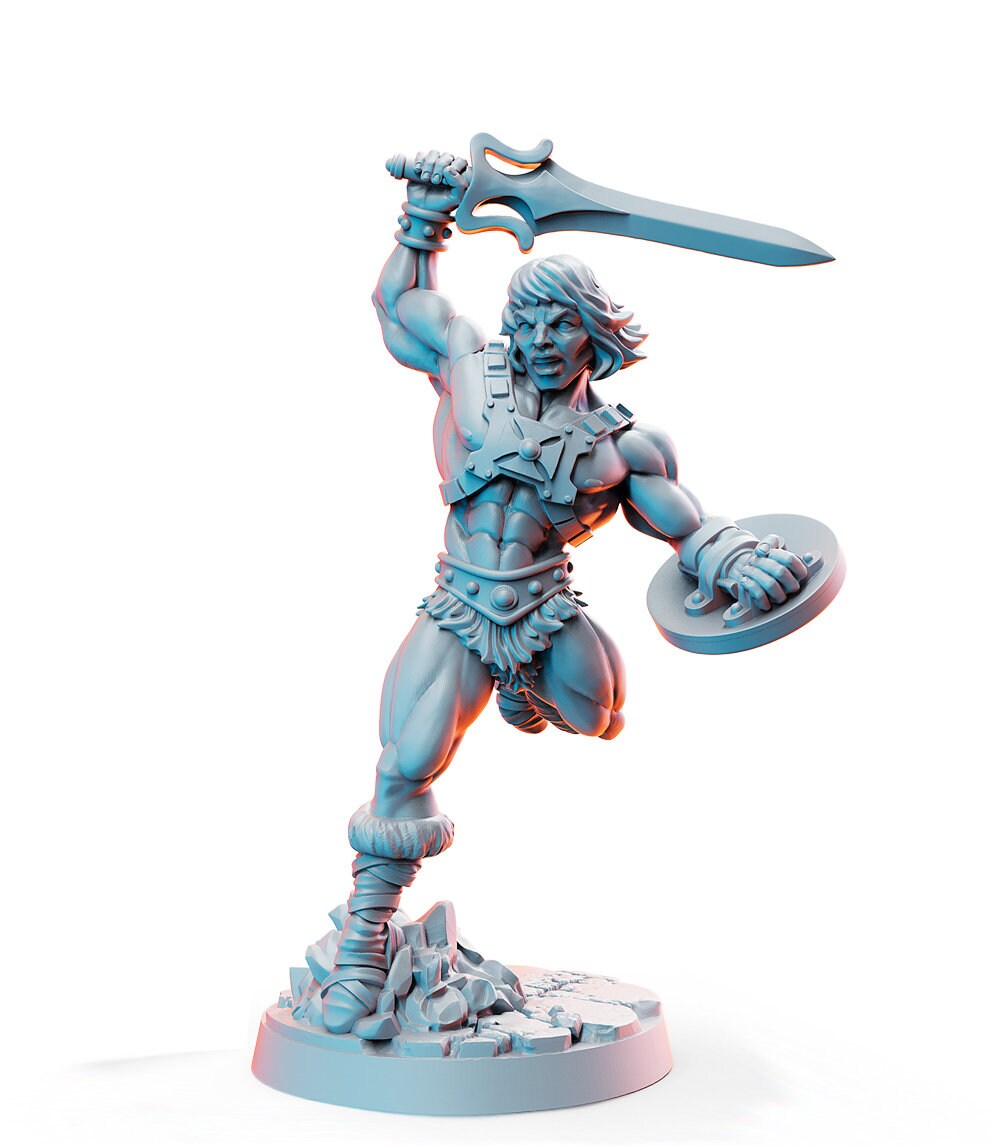 He-Darr - RN Estudio Printed Miniature | Dungeons & Dragons | Pathfinder | Tabletop